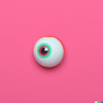 DALL·E 2023-06-06 21.07.45 - eyeball as a candy, minimal